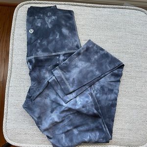 Lululemon Align Leggings in Gray/Blue Space Dye
